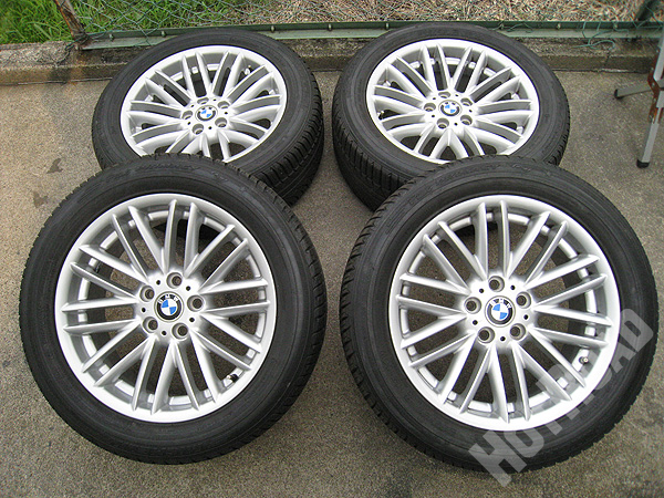 BMW 7シリーズ 純正 BBS 18x8J +24 PCD120 5穴 ミシュラン 245/50R18 中古タイヤホイール 4本セット