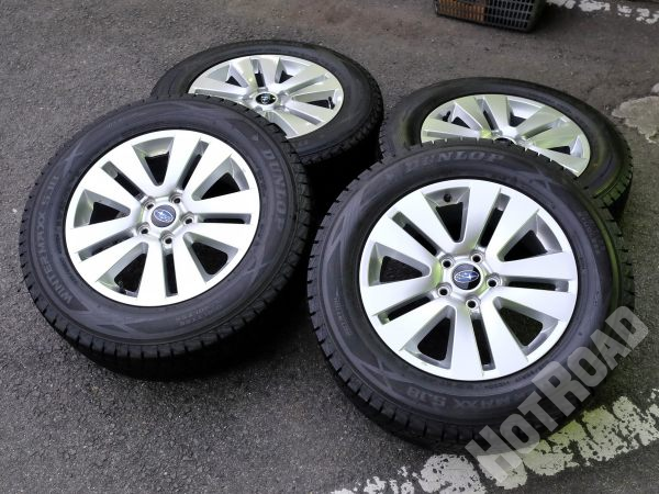 レガシィ アウトバック純正 17×7.0J+55 5H-114.3 2016年ダンロップ ウィンターMAXX 225/65R17 中古スタッドレスタイヤホイール4本 美品