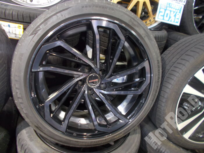 【中古ホイール + 新品タイヤセット】MODELART　20インチ 5H114.3　MINERVA　245/40R20　アルミセット4本