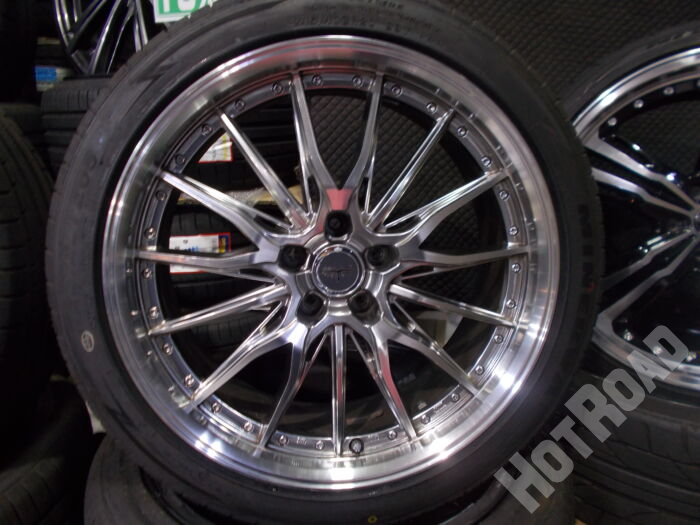 【中古ホイール + 新品タイヤセット】DORFREN　20インチ 5H114.3　MINERVA　245/40R20　アルミセット4本