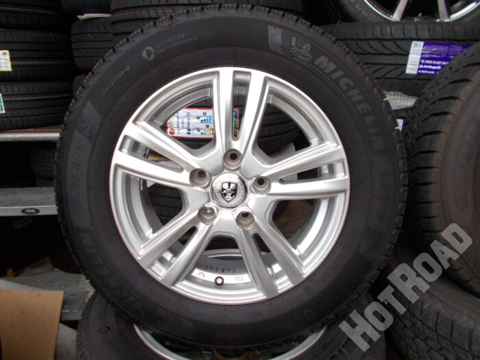 【中古スタッドレスセット】ミシュラン X-ICE3+　195/65R15　JOKER　15インチ 5H114.3　アルミセット4本