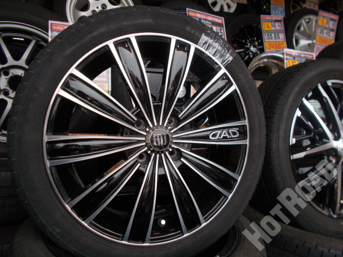 【中古ホイールタイヤセット】DAD　16インチ 4H100　ピレリ　165/50R16　アルミセット4本