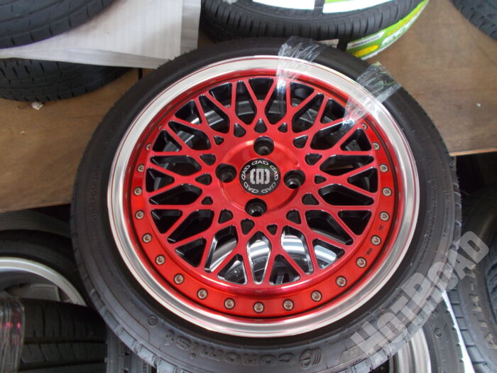 【中古ホイールタイヤセット】DAD　16インチ 4H100　ATR-K　165/50R16　アルミセット4本