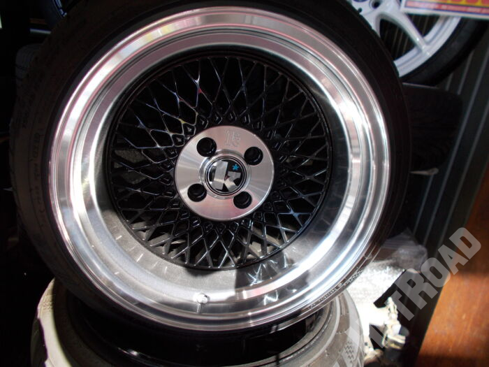 【中古ホイールタイヤセット】KUMHO　195/45R16　16インチ 4H100　アルミセット4本