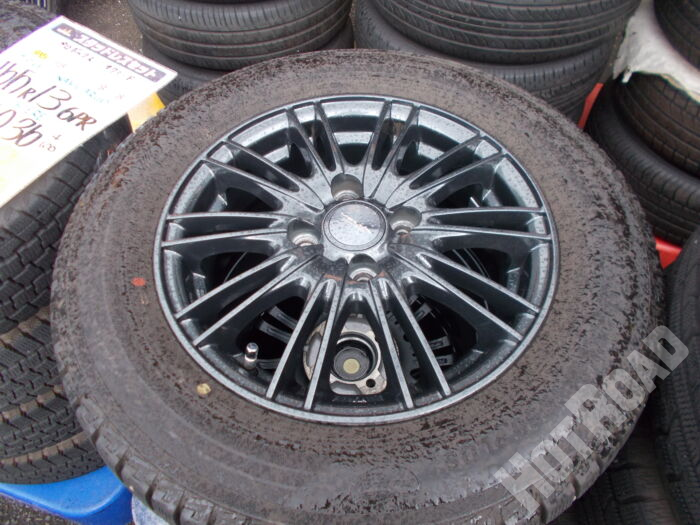 【中古スタッドレスセット】ヨコハマ　175/70R14　VELVA　14インチ 4H100　アルミセット4本