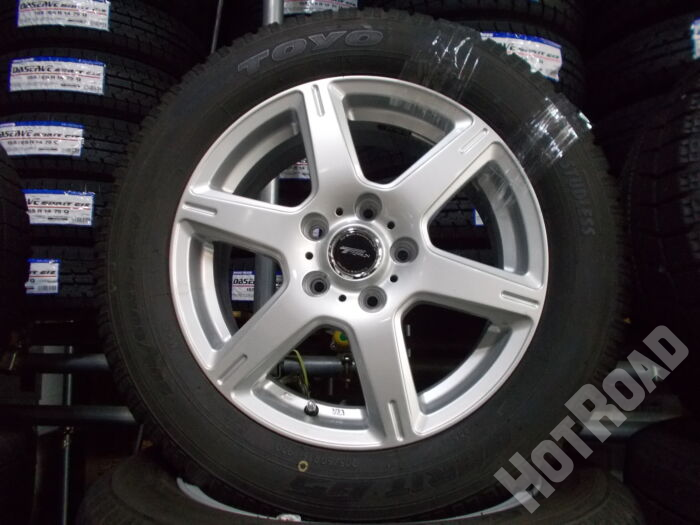 【中古スタッドレスセット】トーヨー G5　205/60R16　トップラン　16インチ 5H114.3　アルミセット4本