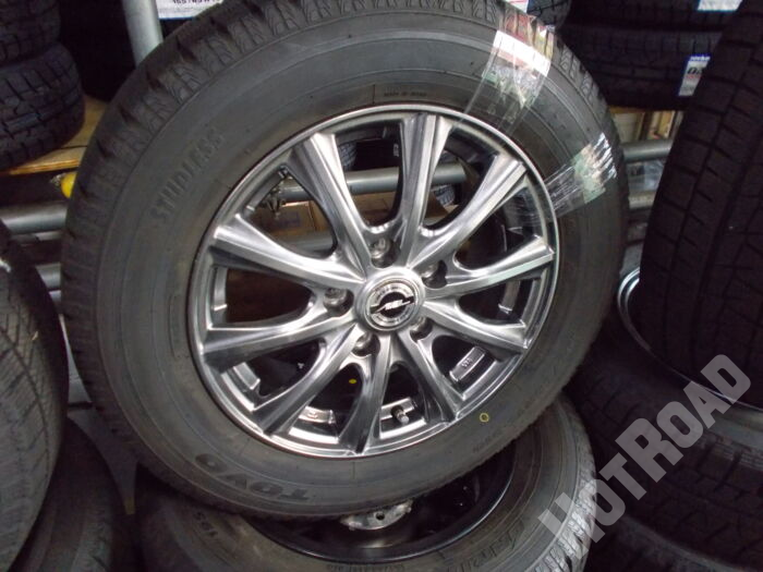 【中古スタッドレスセット】トーヨー G5　195/65R15　AXEL　15インチ 5H114.3　アルミセット4本