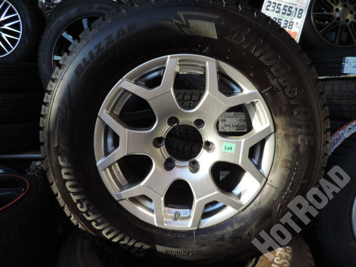 【中古スタッドレスセット】ブリヂストン　265/65R17　マナレイ　17インチ　6H139.7　アルミセット4本