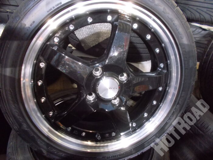 【中古ホイールタイヤセット】グッドイヤー LS2000　165/50R15　15インチ 4H100　アルミセット4本