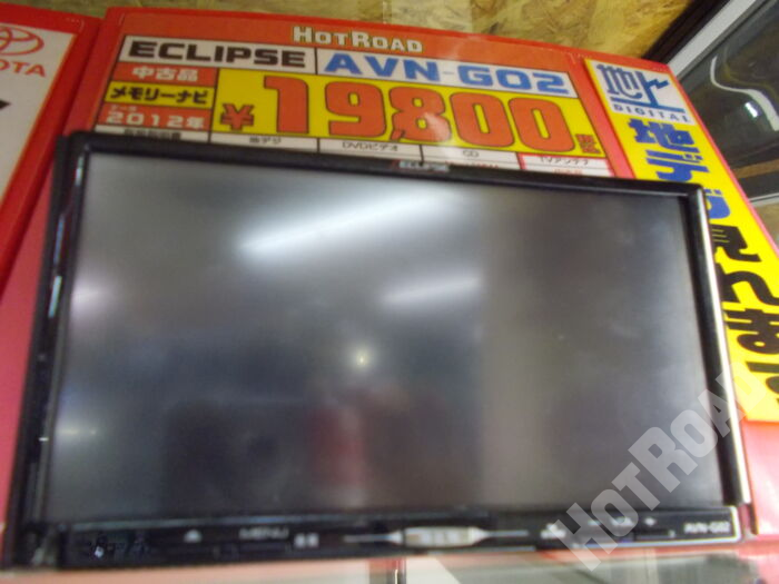 【中古】ECLIPSE　AVN-GO2　メモリーナビ　2012年地図