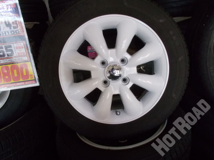 【中古タイヤホイールセット】LaLaPalm 14インチ　4H100　TOYO　オールシーズンタイヤ　155/65R14　4本セット