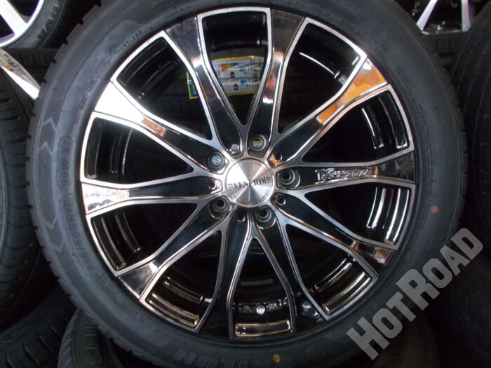 【中古ホイール + 新品タイヤセット】SAILUN　215/50R17　17インチ 5H114.3　アルミセット4本