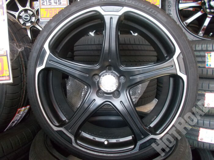 【中古ホイールタイヤセット】ZEETEX  HANKOOK　215/35R19　19インチ 5H100　アルミセット