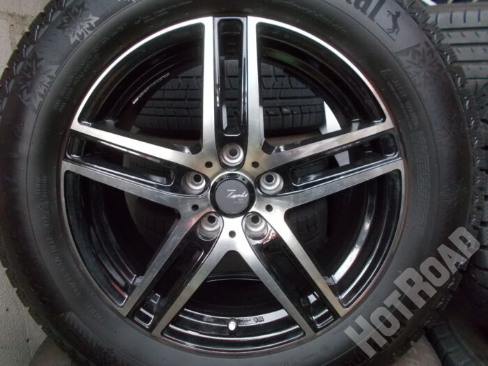 【中古スタッドレスセット】コンチネンタル　225/65R17　17インチ 5H114.3　アルミセット4本