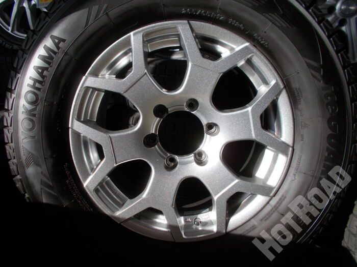 【中古スタッドレスセット】ヨコハマ GO75　265/65R17　17インチ 6H139.7　アルミセット4本