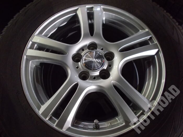 【中古スタッドレスセット】ice FRONTAGE　195/65R15　15インチ 5H100　アルミセット4本