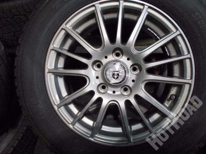 【中古スタッドレスセット】トーヨー G5　195/65R15　15インチ 5H114.3　アルミセット4本