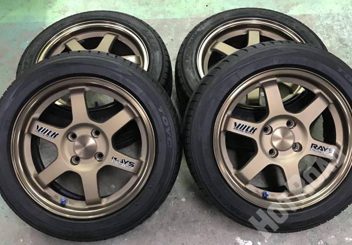 VOLKレーシング TE37  15インチ！  コンパクトカーなどに！