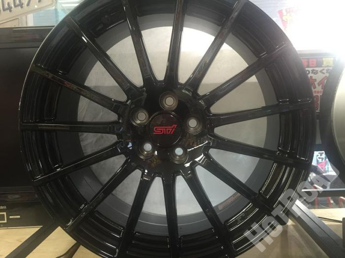 STI ホイール ブラック 未使用 18インチ