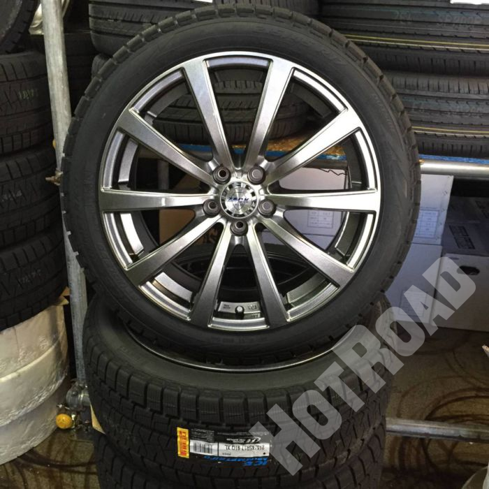 新品スタッドレス☆ 2016年製 ピレリ アイスアシンメトリコ 215/45R17 ZACK 中古アルミSET プリウス ウィッシュ |  名古屋・愛知・岐阜でタイヤ ホイール カーナビ買取や引き取りならホットロード【出張買取も行っております】