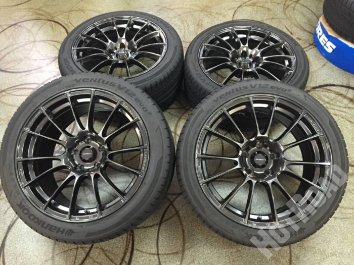 美品☆weds sport/ウェッズスポーツ　SA-72R 18インチ（ 8.5J＋35 9.5J＋38 ）PCD114.3 245/40R18 265/40R18