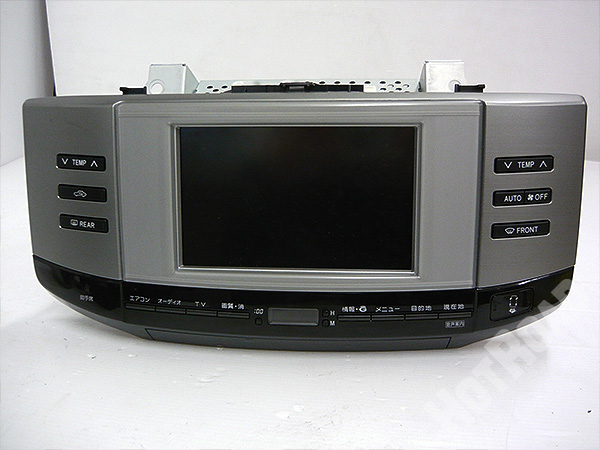 トヨタ　GRX120 GRX121 GRX125　マークX　純正マルチ　カーナビ　本体　センターパネル　86111-22050