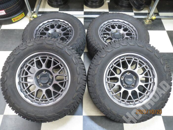 【豊田店】KMC KM722 TECHNIK 20インチ タンドラ セコイア 9J +18 5H150 中古 23年製 YOKOHAMA GEOLANDAR X-AT 35X12.50R20 中古 USDM オフロード