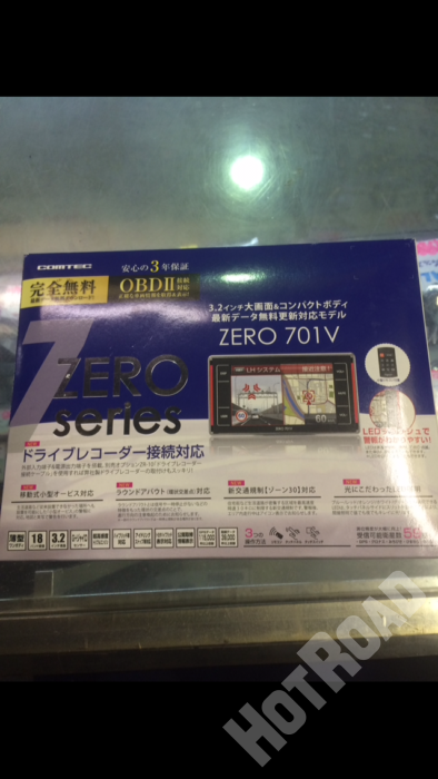 コムテック ZERO701V １日使用の美品