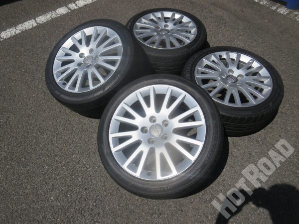 アウディ A3 8P 純正 17×7.5J+56 225/45R17 中古タイヤホイール4本