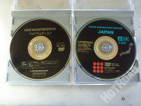 トヨタ純正　ＤＶＤナビゲーション用　ＤＶＤ－ＲＯＭ　地図ソフト