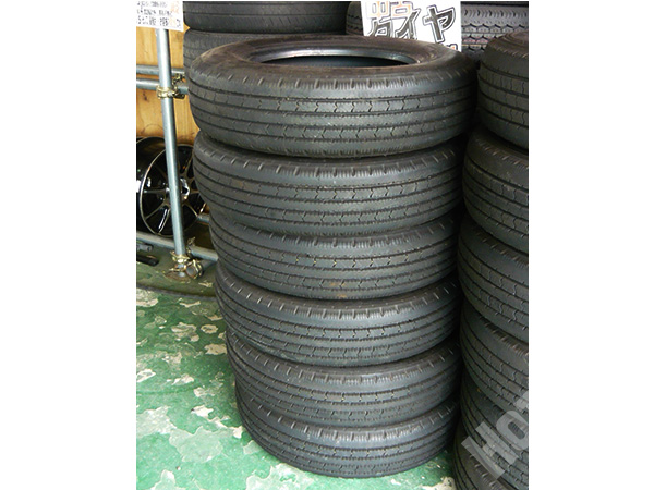ブリヂストン　BS　R202 205/75R16 113/111L バリ山イボ付 中古 6本セット