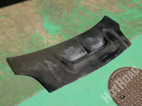 ヴィッツ NCP90 SCP90 KSP90系 C-ONE エアロボンネット カーボン 中古品