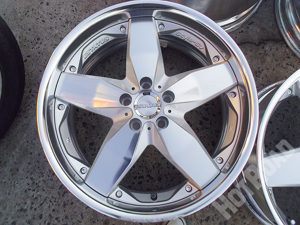 深リム ESTATUS エステイタス Style-SV 20インチ 8.5J/9J PCD114.3