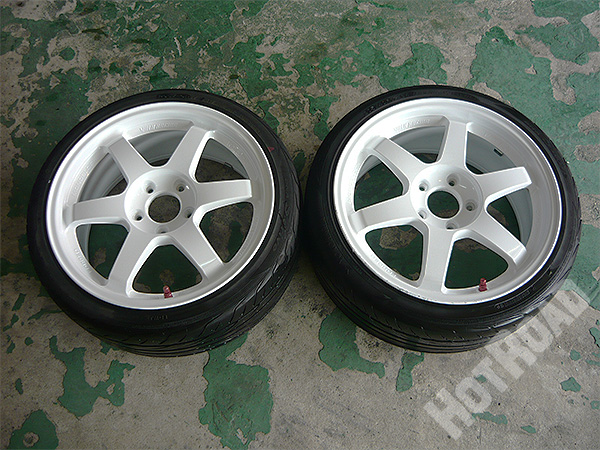 RAYS レイズ VOLKRACING TE37 SL 軽量 鍛造 FORGED 17インチ 7.5J +40