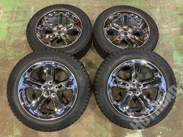 マグナム300C チャージャー純正225/60R18 はなはだしく 4本 