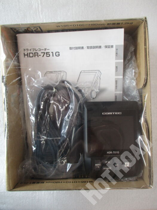 コムテック COMTEC HDR-751G GPS ドライブレコーダー