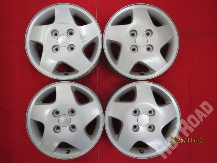 【豊田店】SUZUKI スズキ MC型 ワゴンR 純正 13インチ 4J +45 4H100 中古 4本ホイールのみ スタッドレス ラパン セルボ 等 USDM