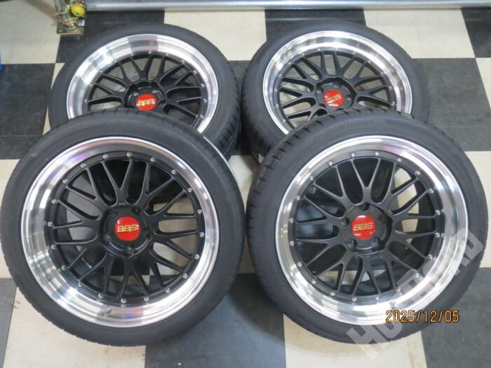 【豊田店】BBS LM LM286 LM287 19インチ BMW 8.5J +27 / 9.5J +20 5H120 中古 25年製 Hankook VENTUS S1 evo3 245/40R19 + 275/35R19 新品
