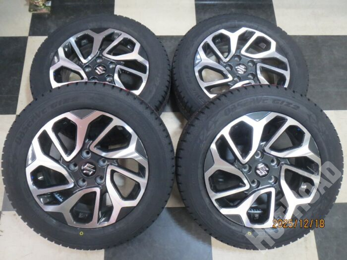 【豊田店】SUZUKI スズキ フロンクス 純正 16インチ 6J +40 5H114.3 美品 中古 25年製 スタッドレス TOYO OBSERVE GIZ2 195/60R16 新品