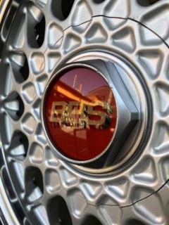 BBS RG リムリペア 赤キャップ装着 | 名古屋・愛知・岐阜でタイヤ